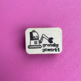 Stempel kraan - grondig gewerkt