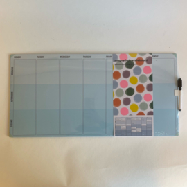 Magneetbord weekplanning
