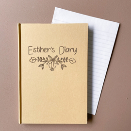 Persoonlijk notitieboek / dagboek