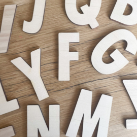 Alfabet dik - losse letters