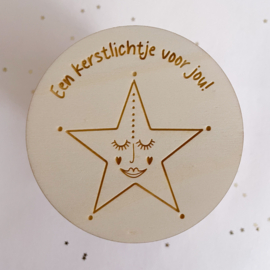 Kaars gepersonaliseerd