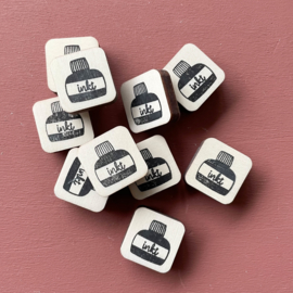 Stempel mini - inktpot