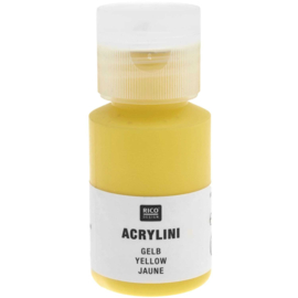 Acrylini verf - geel
