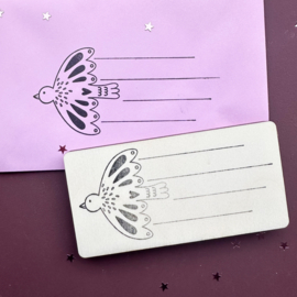 Stempel - adresstempel vogel