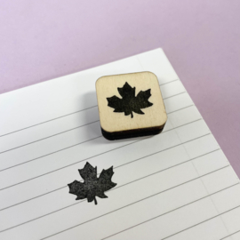 Stempel mini - herfst blad