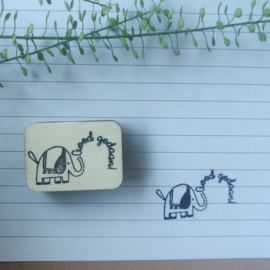 Stempel olifant - goed gedaan!