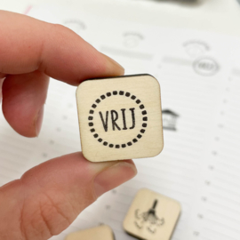 Stempel mini - vrij