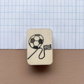 Stempel - krul voetbal