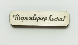 Stempel hieperdepiep hoera