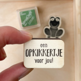 Stempel opkikkertje voor jou!