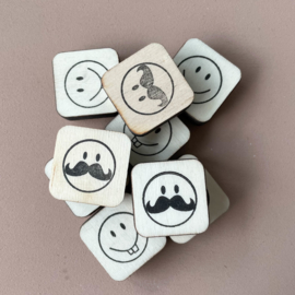 Stempel mini - smiley 10