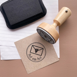 Stempel op maat Post van Post