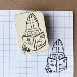 Stempel sint - Jij maakt mij trots!