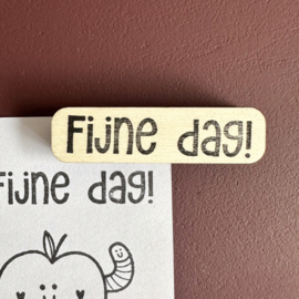 Stempel - Fijne dag!