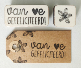 Stempel gefeliciteerd