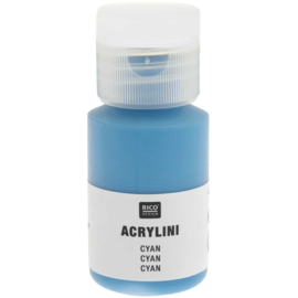 Acrylini verf - cyaan