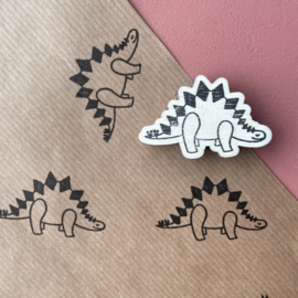 Stempel dino - stegosaurus
