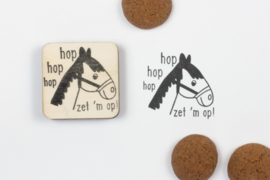 Stempel paard - zet 'm op!