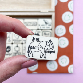 Stempel - je zet grote stappen