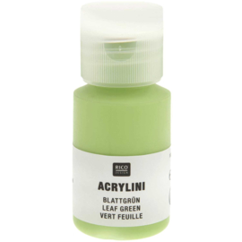 Acrylini verf - bladgroen