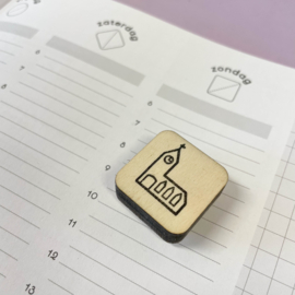 Stempel mini - kerk