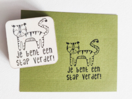 Stempel mindset tijger