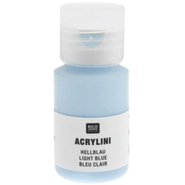 Acrylini verf - lichtblauw