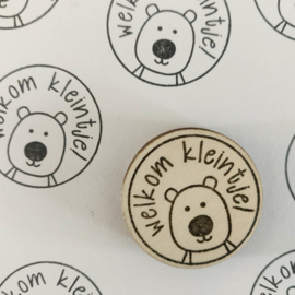 Stempel welkom kleintje