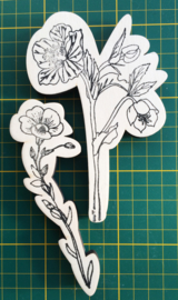 Stempel bloem 2