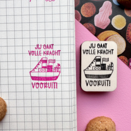 Stempel - volle kracht vooruit