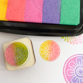 Stempel mini - flower power bloem