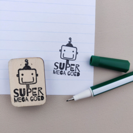 Stempel super mega goed