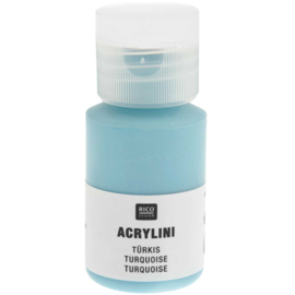 Acrylini verf - turkoois