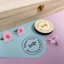 Stempel gepersonaliseerd ADRES/FAMILIE