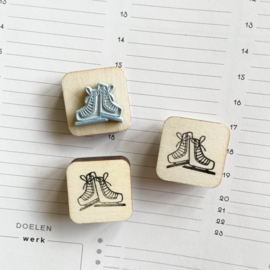 Stempel mini - schaatsen