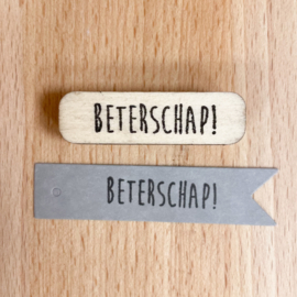 Stempel beterschap!