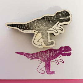 Stempel dino - tyrannosaurus rex