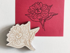 Stempel bloem 4