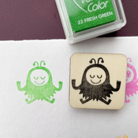 Stempel - kalm rustig monster