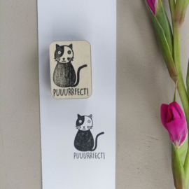 Stempel - kat 'puuurrfect!'