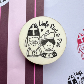Stempel - Liefs Sint & Piet
