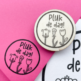 Stempel - Pluk de dag!