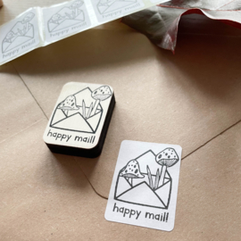 Stempel happy mail