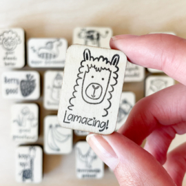 Stempel lama - Lamazing!