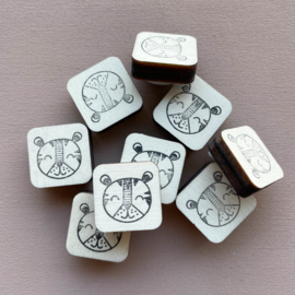 Stempel mini - tijger