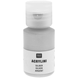 Acrylini verf - zilver