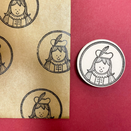Stempel - piet rond
