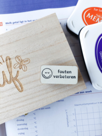 Stempel fouten verbeteren