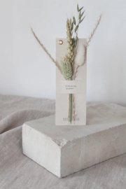 Hold Close droogbloemen kaartje 'ik hou je vast, op afstand' 