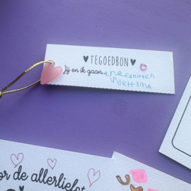 Invulkaarten voor mama, papa, opa of oma